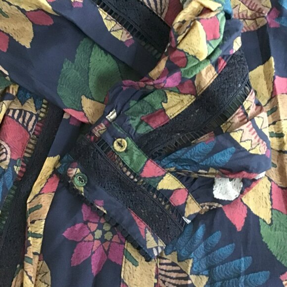 FARM RIO Macaw Ballet Blouse - Picture 11 of 15